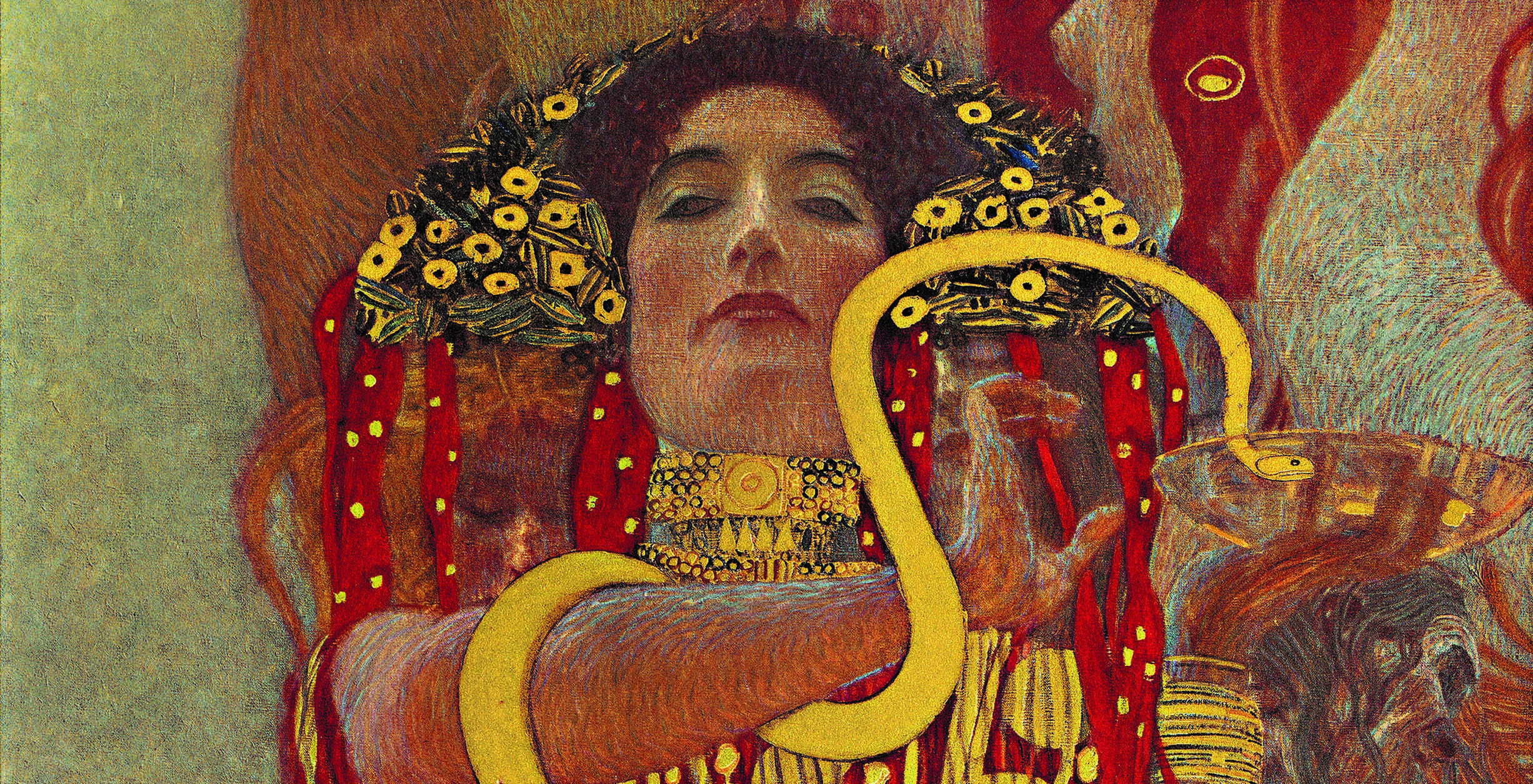 Gustav Klimt, Medizin, Medicina, Hygieia (Igea)